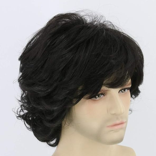 Men's Layered Hair Wig