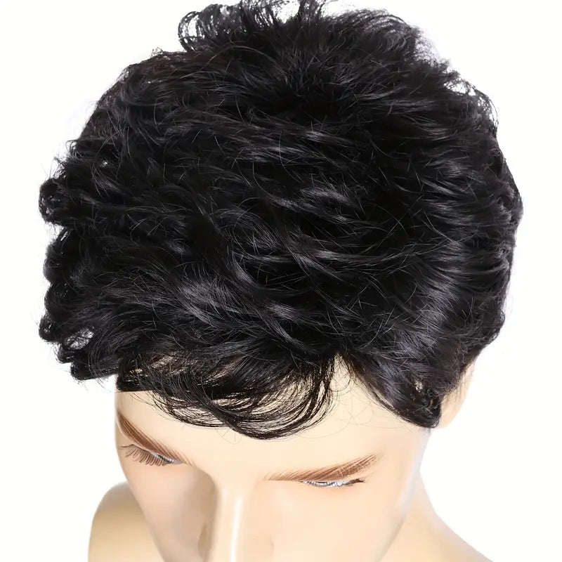 Medium Curley Gent's Wig