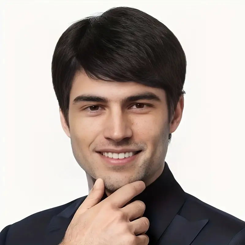 Short Hairs Full Head Cap Wig