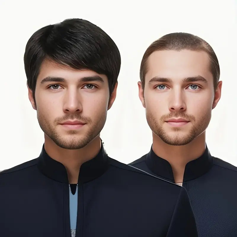 Short Hairs Full Head Cap Wig